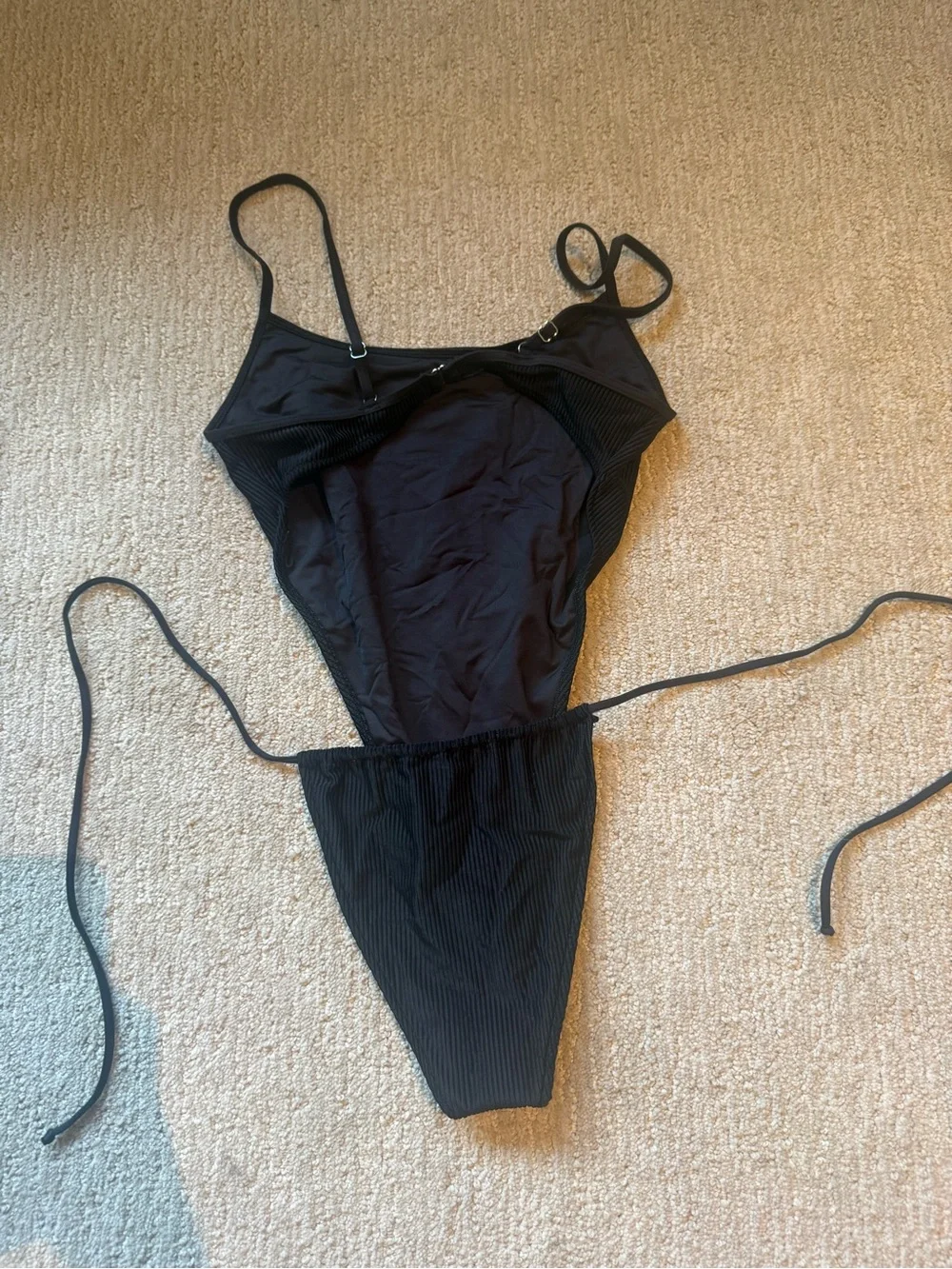 Frankies Bikinis X Revolve Croft One Piece in Black Small